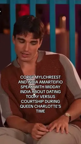 This is always an interesting question, and I always like hearing the answers from different actors and actresses. Last year Luke Newton and Luke Thompson were asked a similar question, so to hear Corey Mylchreest’s and India Amarteifio’s answers is great! #queencharlotte #queencharlottebridgerton #coreymylchreest #indiaamarteifio #TUDUM #netflixtudum 