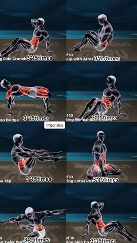 If you want to make your side abdomen look better, it is recommended to exercise this group of exercises.#workout #abs #homefitness 