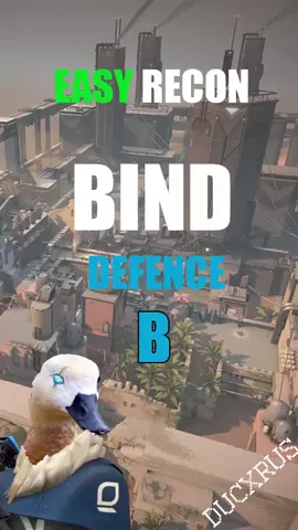 B defence recon sova on bind.  V.6.11 #sovalineup #valoranttips 
