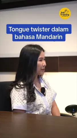 Terlihat sama, tapi ternyata artinya berbeda, wah bisa begitu yaa! Sebab dalam bahasa Mandarin, ada pinyin, hanzi, dan nada yang perlu kamu ketahui agar kemampuanmu dalam berbahasa Mandarin semakin lancar. Apakah kamu pernah mencoba tongue twister dalam bahasa Mandarin? Share di kolom komentar, yuk! #YukTrainingAcademy #AktivasiLimaIndera #ActiveLearning #bahasamandarin #kursusbahasaasing #kursusbahasa #belajarmandarin #bahasamandarin #bahasamandarinseharihari #mandarin #mandarincourse #kursusmandarin 
