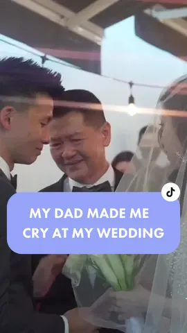 The very first time I saw my Dad cry - I love you dad #wedding #weddingday #happyfathersday #fatherlovedaughter all precious footage captured by @Iki Company 