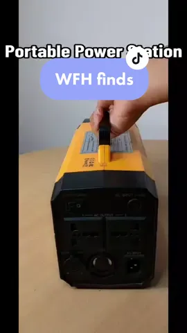 Portable Charging Station para goodbye brownout! Highly recommend kung wfh set up or mahilig kang mag camping. ES500-C Portable Power Station  8000mah 220V USB ports #portable #portable #portablepowerstation #wfh #camping #fyp 