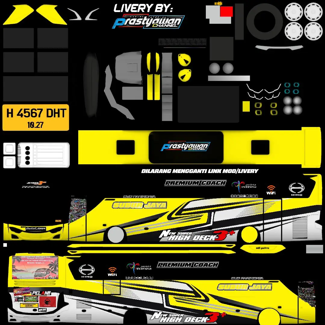 BAGI BAGI LIVERY BUSID BERBENDER#fypシ #fypシ #liverybusidkece #cctvtkkmbois #basurimusicalhorn 