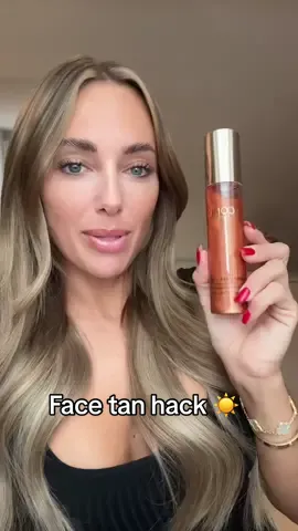 I do love a tanned face ☀️☀️ #iconiclondon #tanning #facetan #fyp #skincare 