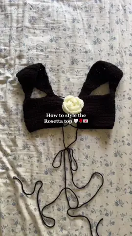The Rosetta top now up on my depop 🌹💋💌so we can look sexy together #depop #crochet #crochetclothes #handmade #knit #crochettiktok #roses #coquette #lanadelrey 