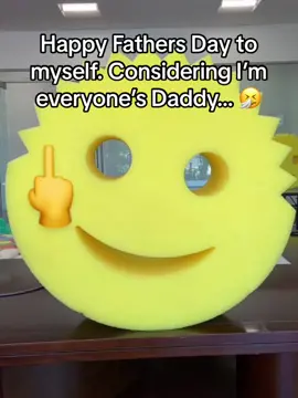 Tell me im wrong… I’ll wait. #scrubdaddy #smile #CleanTok #cleaningtiktok #FathersDay #americasdaddy 