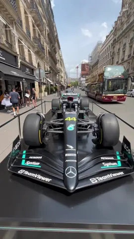 Lewis Hamiltonn W14  . . . . #car #cars #carspottinf #carspotter #bspotting #f1 #formula1 #formule1 #w14 #mercedes #mercedesw14 #hamilton #lewis #lewishamilton #f12023 #paris #carspottingparis 