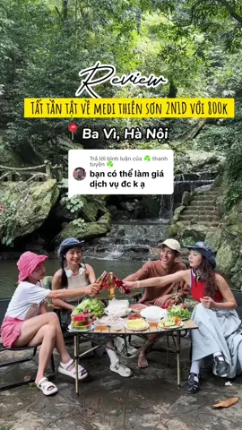 Trả lời @☘️ thanh tuyền ☘️   Tất tần tật về khu du lịch sinh thái Thiên Sơn Suối Ngà - Ba Vì - Hà Nội. #medithienson #fromtamtitpe #reviewhanoi #dulichhe2023 #traveltiktok 