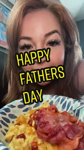 All the move for the dads. #happyfathersday #FathersDay #cottagecheeseeggs #mustardyellow 
