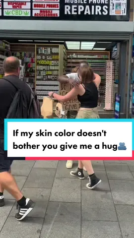 Part 2 ❤️ #fyp #foryoupage #foryou #viral #social # Love #experiment #dicquewopamela #suprise #tiktokuk #onthestreet #blackskin 
