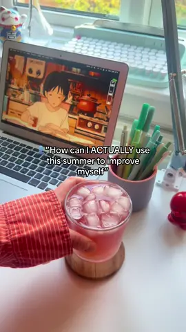 How to actually improve yourself during this summer?  - Here are a few ideas. 1) Learn a new creative skill. I highly recommend using Skillshare platform. You can find valuable courses by professional to help you learn / improve creative skills.  2) Become a reader. Maybe it’s the right time to start your reading journey :) use the 50 pages rule to help you build the habit of reading.  3) Productivity courses. You can also use skillshare or YT for free productivity courses.  Hope this helped, follow for more tips :)  