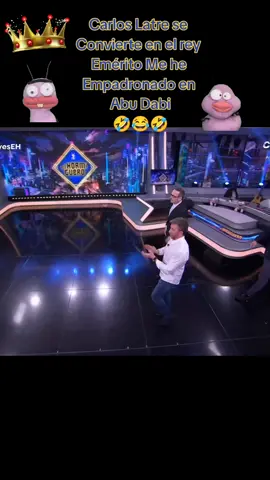 #jfam19712humor #carloslatre #humor #risa #tiktokhumor #risas #viral #parati #fyp #fypシ #tiktok #fouryou  Carlos Latre se convierte en el rey emérito Me he empadronado en Abu Dabi El Hormiguero