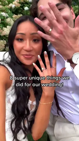Never seen before, unique ideas! What's your thoughts?👰🏼‍♀️🫶🏻 Credit: @lilykltran  #weddingtips  #weddingday  #weddinggoals  #weddinginspo  #weddingtok  #weddingplanning  #weddingtiktok  #wedding #howtoplanawedding #weddingplanningtips