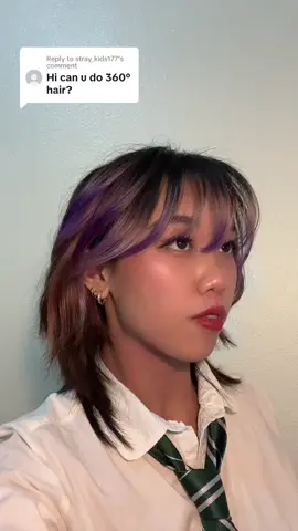 Replying to @stray_kids177   my hair a couple hours after styling! #wolfcut #asian #viet #style #hair 