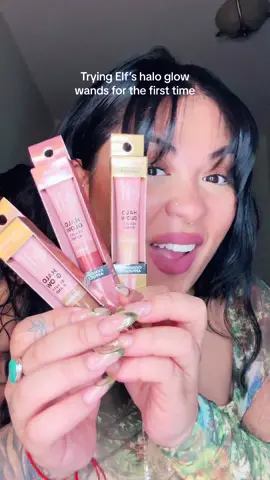 Im going to be using these elf halo glow wands EVERYDAY I approve ✅ @elfcosmetics #elfhaloglowbeautywands #tryingnewmakeupstuff #liquidcontourhacks 