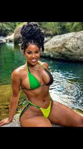 Real Soul Warrior Queen enjoying the Beautiful energy of Mother Nature at the River Water 💦 🌎 and listens to Real original Soul Warrior Music by Storm Khani called 