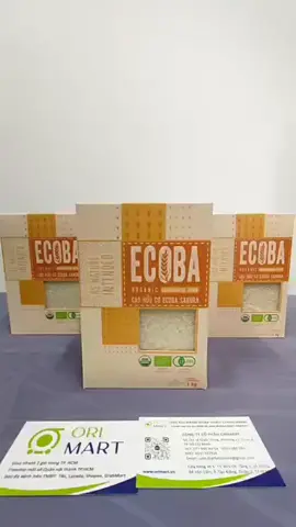 Gạo ECOBA Sakura - Gạo Nhật ❤️❤️❤️ #gaolut #gaoecoba #orimart #GamingOnTikTok 