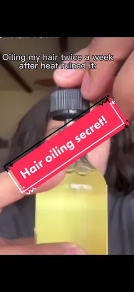 Scalp oiling is the answer to hair growth! And of course i have a discount link in my bio under veganic! 🫶🏽 I genuinely used to put heat on my hair EVERY. SINGLE. DAY, all to impress a boy, come to find out he liked my hair stright anyway now we are getting married so ahah #hair #hairgrowthjourney #hairoiling #ugccreator #ugccontentcreator 