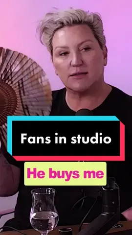 Fanning while podcasting. #podcastclips #podcast #fans #hot #japan #funny