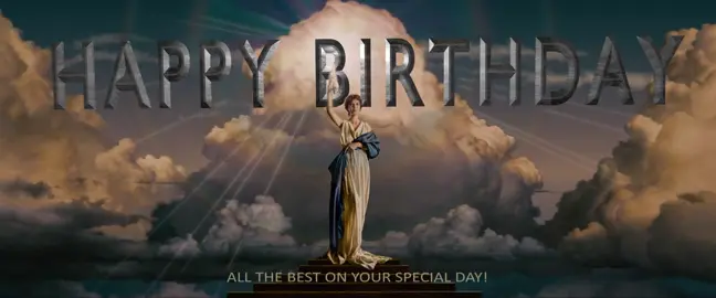 COLUMBIA PICTURES INTRO | HAPPY BIRTHDAY VERSION | FREE TO USE #columbiapictures #happybirthday #intro #hollywood #fyp #viral #trending