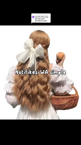 Membalas @kayvara44notif lain cek daftar putar. tutor make, cek video yg disematkan #notifwhatsapp #notifwa #notiflucu #notif #notifikasi #notification 