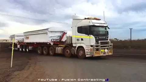 scania v8 truck in australia🇭🇲 #scaniav8 #scania #nztrucks 