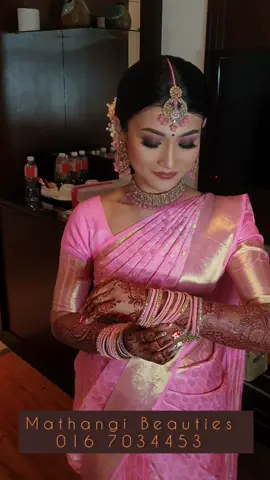 My beautiful,  very humble bride @gayathiri_sam , the waiting is Over Dear.. my absolute pleasure to be part of her big day ❤ 💗 💕  @aniisz_aroma  #muajb #muamalaysia #muaskudai #jbmakeupartist #jbstyle #jbmua #malaysianindianmakeupartist #malaysianindianmakeup #pinksaree #pink #INDIANBRIDAL #professionalmakeupartists #professionahairstylist