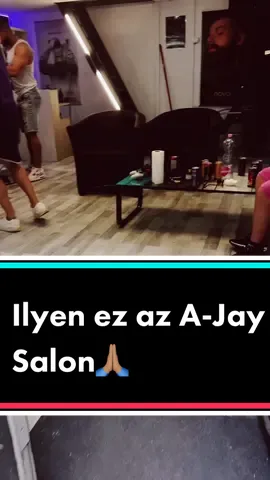 Ilyen az az A-Jay Salon😂#barber #barbershop #ajaysalon @Péter Korcsmáros 