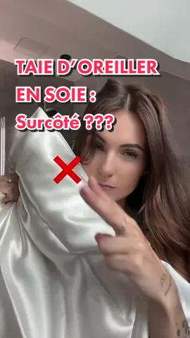 Mon avis sur les taies d’oreiller en soie ! ✨  t’as testé ? #conseilscheveux #taiedoreillerensoie #emilyspillow contenu sponsorisé