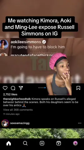 When i tell you they are DONE with that man, Wow. #kimoraleesimmons #kimora #russellsimmons #aokileesimmons #mingleesimmons #fyp #tnt  