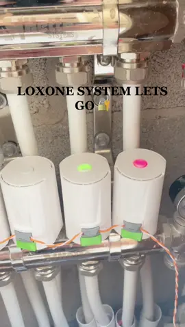 LOXSONE system for customers heating system! Love instaling these! Exciting keep an eye out for PART 2 🔐🔥 #fyp #comealongwithme #electricalwork #electricaltips #viraltiktok #viralvideo #reel  