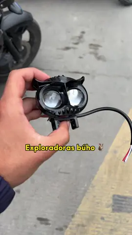 Exploradoras buho para moto y carro #motos #lujosmotos #motocicleta #moto 