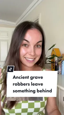 Ancient grave robbers left something interesting behind when they finished pillaging someone’s final resting place 2,000 years ago. But was it a conciliatory offering for knicking their stuff, or a preventative measure against miffed spirits? 👻 #historytok #ancienthistory #LearnOnTikTok #ancientstories #spirits 