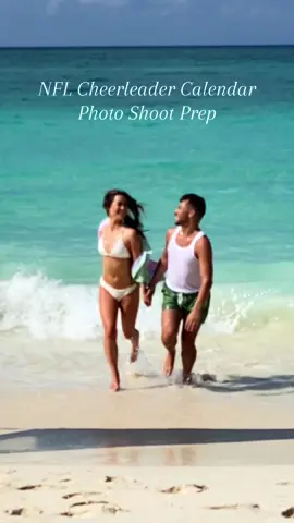some of the things i did to look and feel my best for our upcoming calendar photo shoot! ☀️🌊🏝️ #nflcheerleader #photoshoot #puntacana 