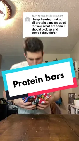 Replying to @royallives   These are just some of my favorites! But put yours in the comments 😁 #protein #proteinbars #proteinbarsreview 