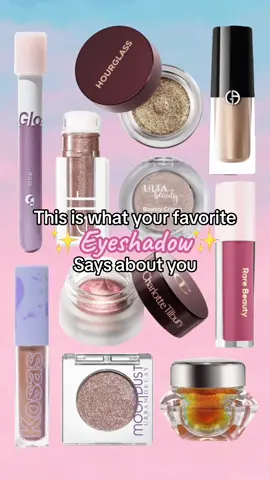 This is what your favorite eyeshadow says about you ✨ this is just for fun besties #sephorafavorites #sephora #ultabeauty #besteyeshadow #creameyeshadow 