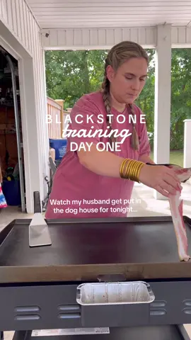 Dinner was good, might let him slide this time… #blackstone #blackstonegriddlecooking #family #ditl #momtok #eveningroutine #summervibes #momsover30 #MomsofTikTok #Lifestyle #lifestyleblogger #Vlog #viral #familyvlog  #mansplaining 