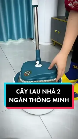 Cây lau nhà tự vắt 2 ngăn, tách nước bẩn thông minh tiện lợi #câylaunhà #câylaunhàtựvắt #câylaunhà2ngăn #review #vairal #fypシ #xuhuong #giadungthongminh #giadungtienloi 