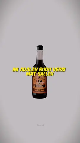Ini adalah Budu Versi Mat Salleh. 