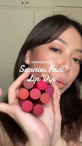 @Sunnies Face lip dip is back & better than ever 👀 #sunniesfacelipdip #lipdipswatch 