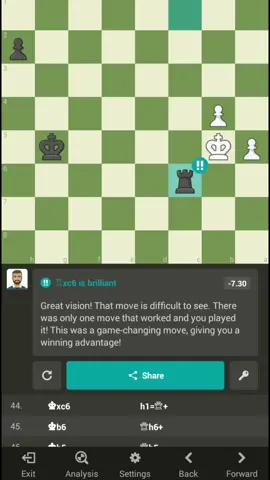 AND HE SACRIFICED THE ROOOOOOOOOOOOOOOOOOOOK ( This is my 10th briliant move 🥳 ) #chesstok #chess #fyp #fypシ #brilliant #gothamchess #therook #hesacrificestherook #sacrifice 