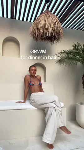 another day another GRWM #fitcheck #bali #dinner #grwm 
