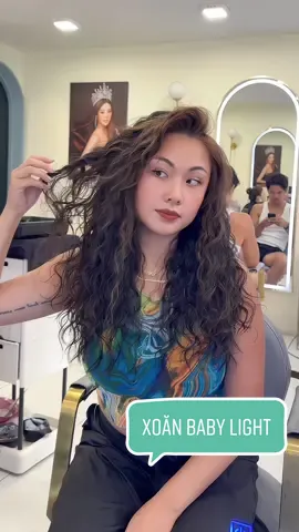 Uốn xoăn trên nền full baby light phê thật...🥵#zetami #tuanami 