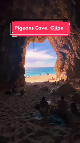 Inside the Pigeons Cave,Gjipe 🇦🇱 #Albania #beachlife #travel #luizejlli 