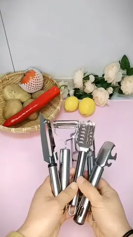Bộ 5 dao gọt rau củ quả tiện lợi trong bếp nè chị em #bodao #dodungtienich #dogiadung #xuhuong2023 #tiktokshop 