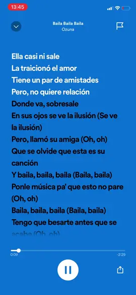 #spotify #song #foryou #Ozuna #baila 