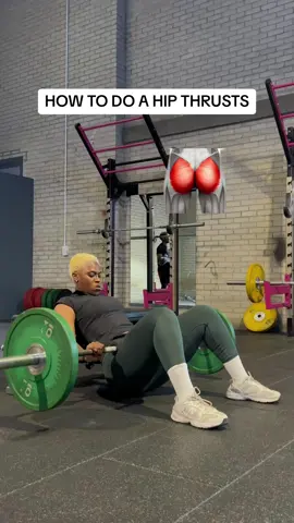Hip thrusts step by step guide 🍑🍑