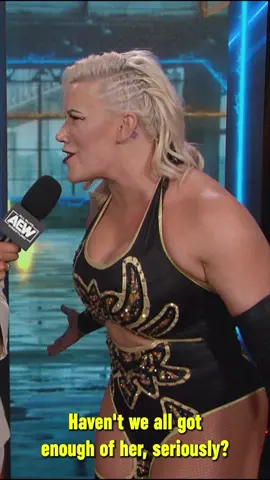#TayaValkyrie has had enough of TBS Champ #KrisStatlander ! #aew #aewdynamite #allelitewrestling #prowrestling #womenswrestling #tbschampionship 