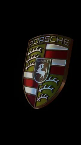 Realtime Metal Rendering #creativecoding #javascript #logodesign #porsche 