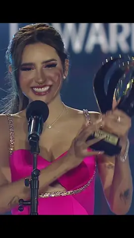 @domelipa haciendo historia Heat como #InfluencerDelAño 2023 #HeatAwards #Domelipa 